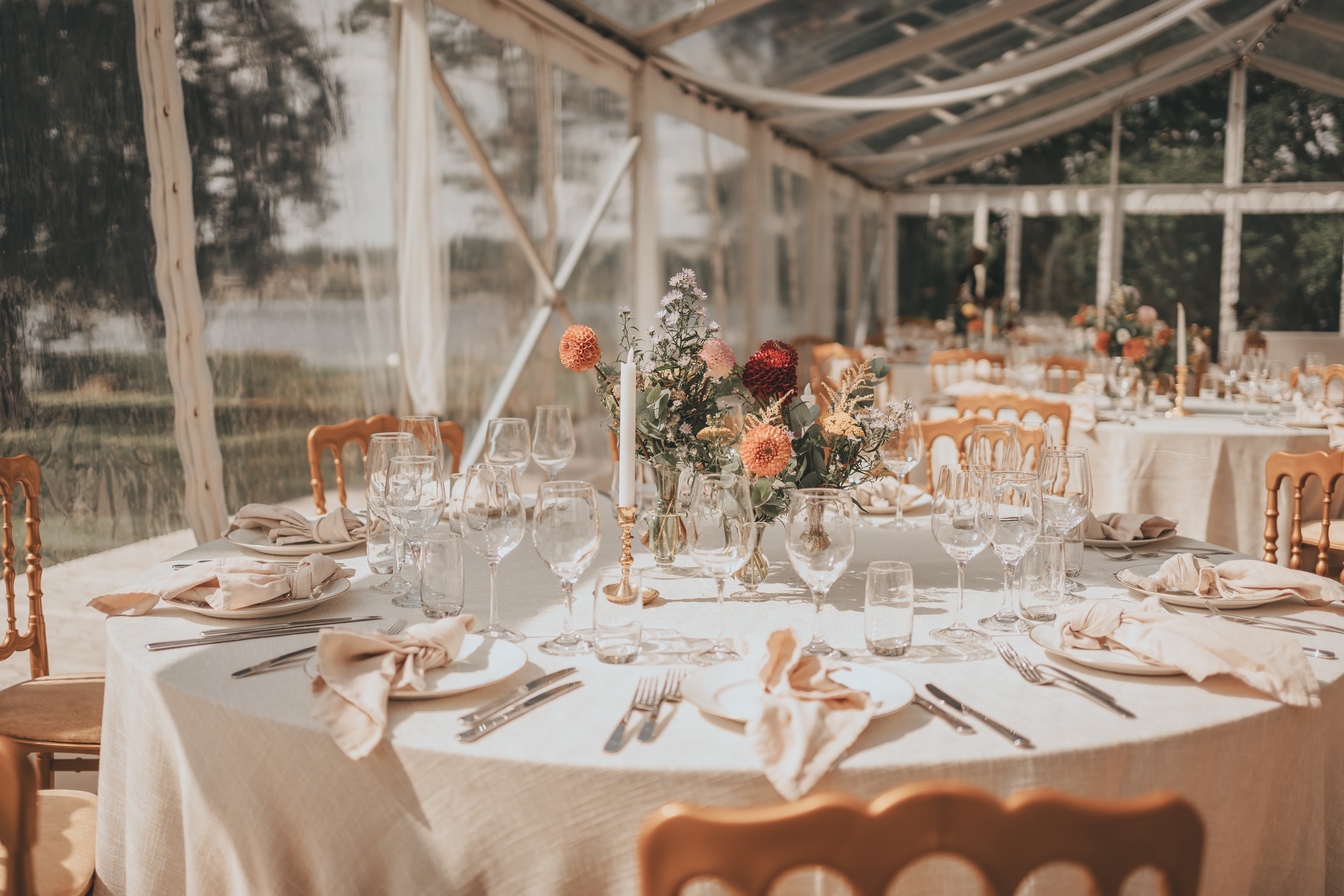 Bröllopslador och gårdar